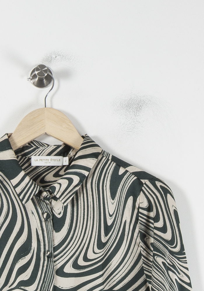 Chemise Verte et Blanche - Taille M/38