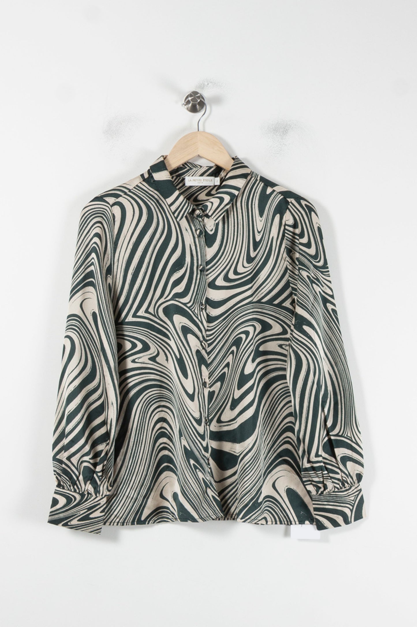 Chemise Verte et Blanche - Taille M/38