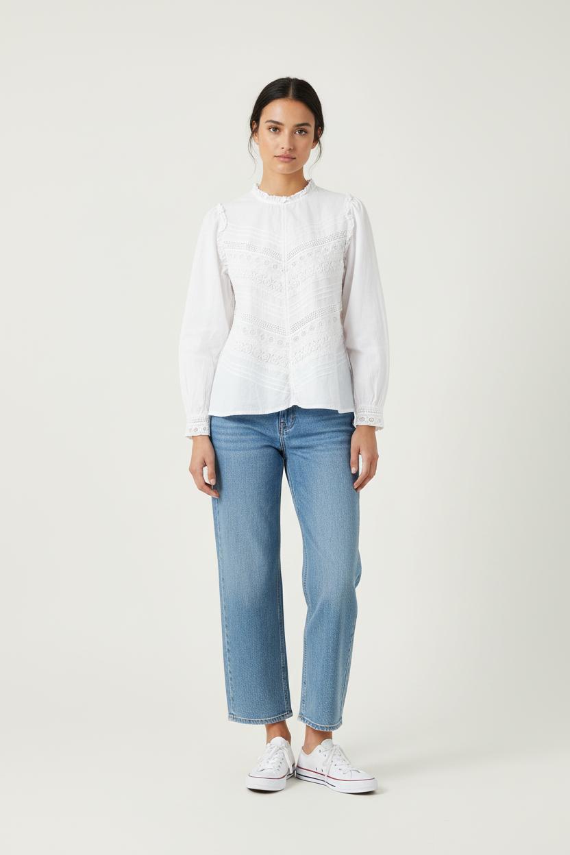 Blouse Blanche - Taille S/36