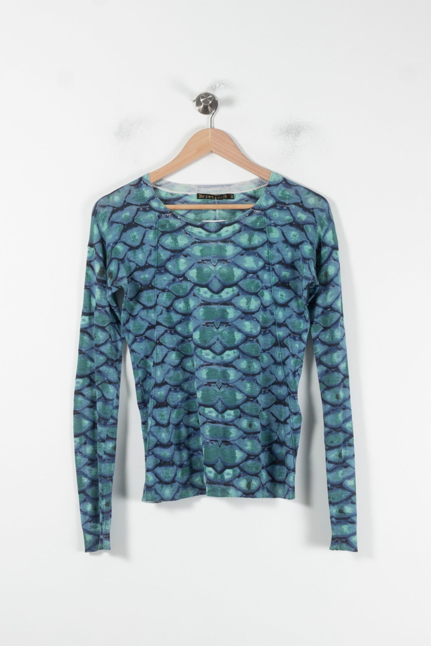 Tee-shirt Manches Longues Bleu - Taille XS/34