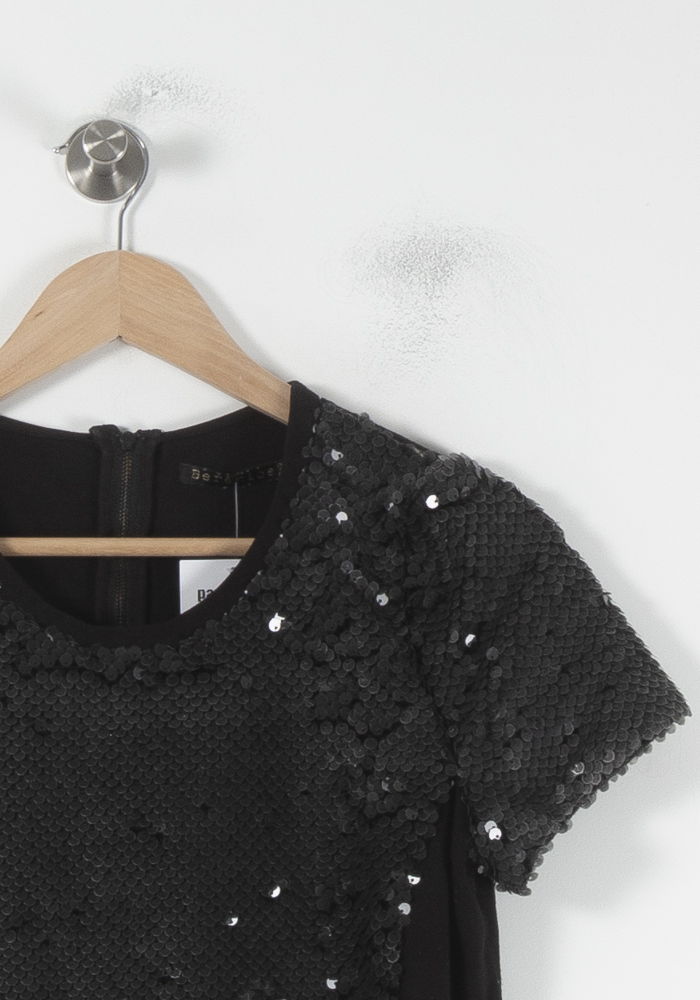 Blouse Noire - Taille S/36