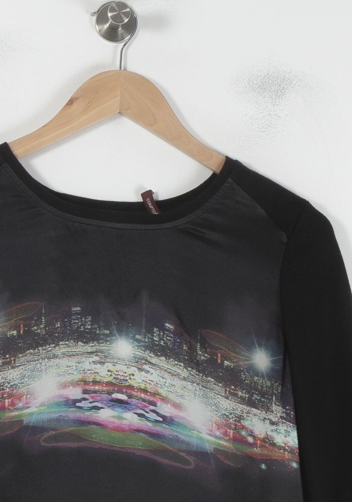 Blouse Noire - Taille S/36