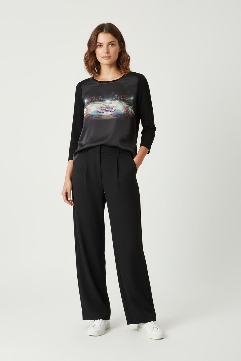 Blouse Noire - Taille S/36