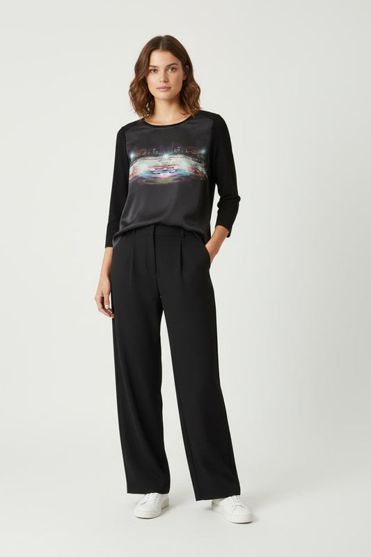 Blouse Noire - Taille S/36