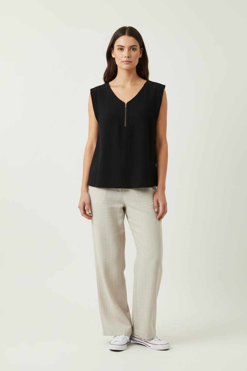 Débardeur Noir - Taille XS/34