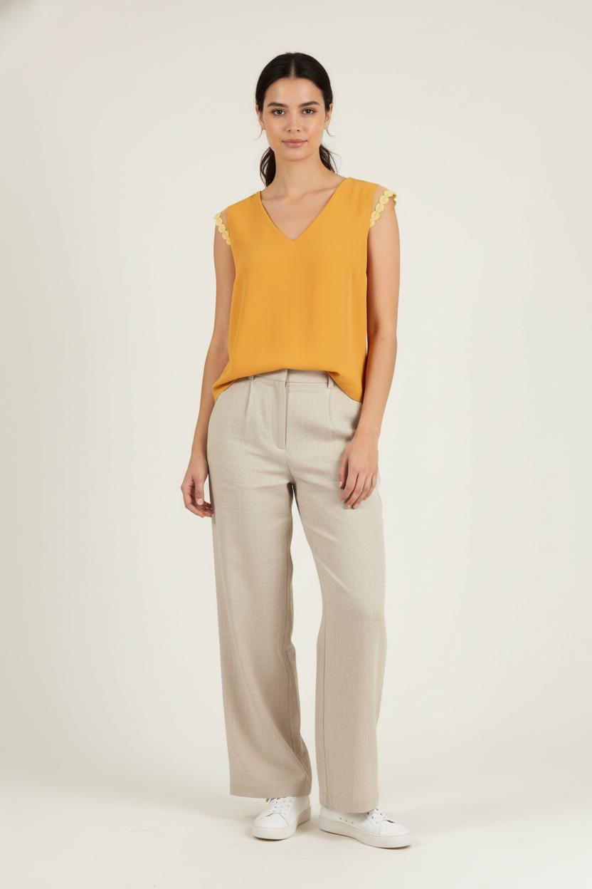 Débardeur Jaune - Taille M/38