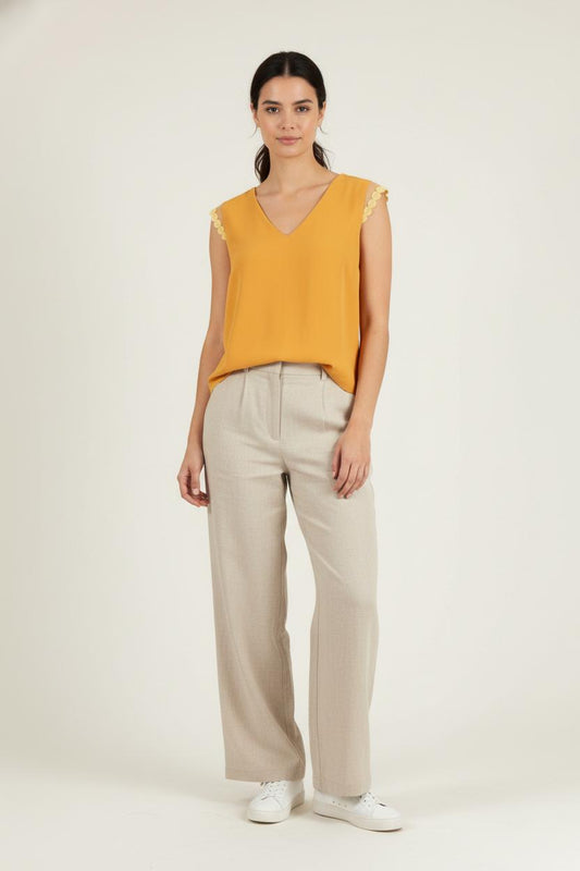 Débardeur Jaune - Taille M/38