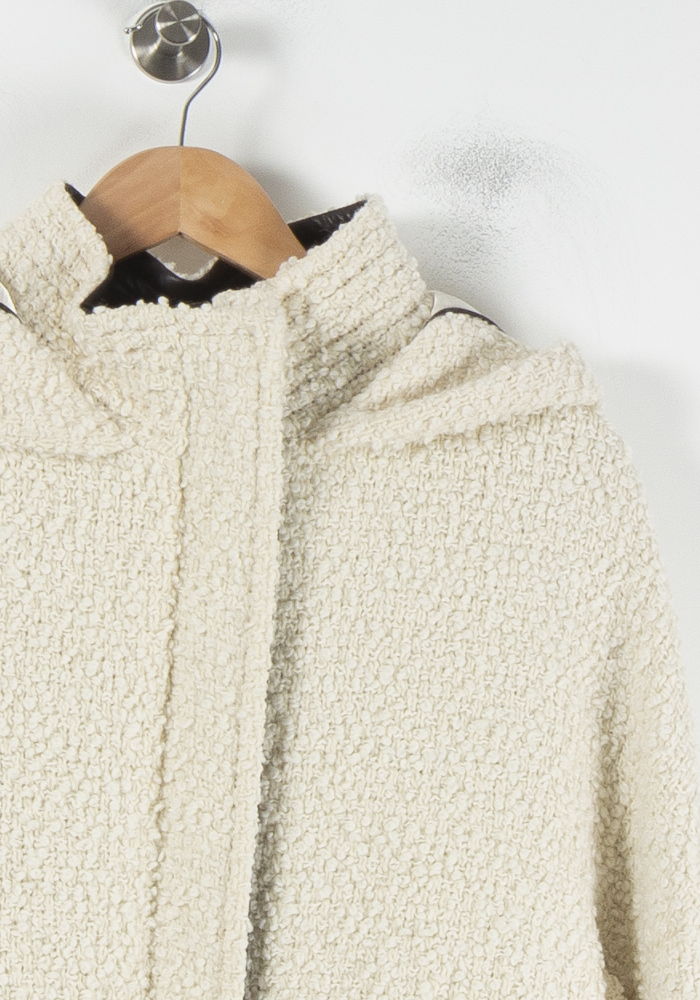 Veste En Laine Blanche - Taille M/38