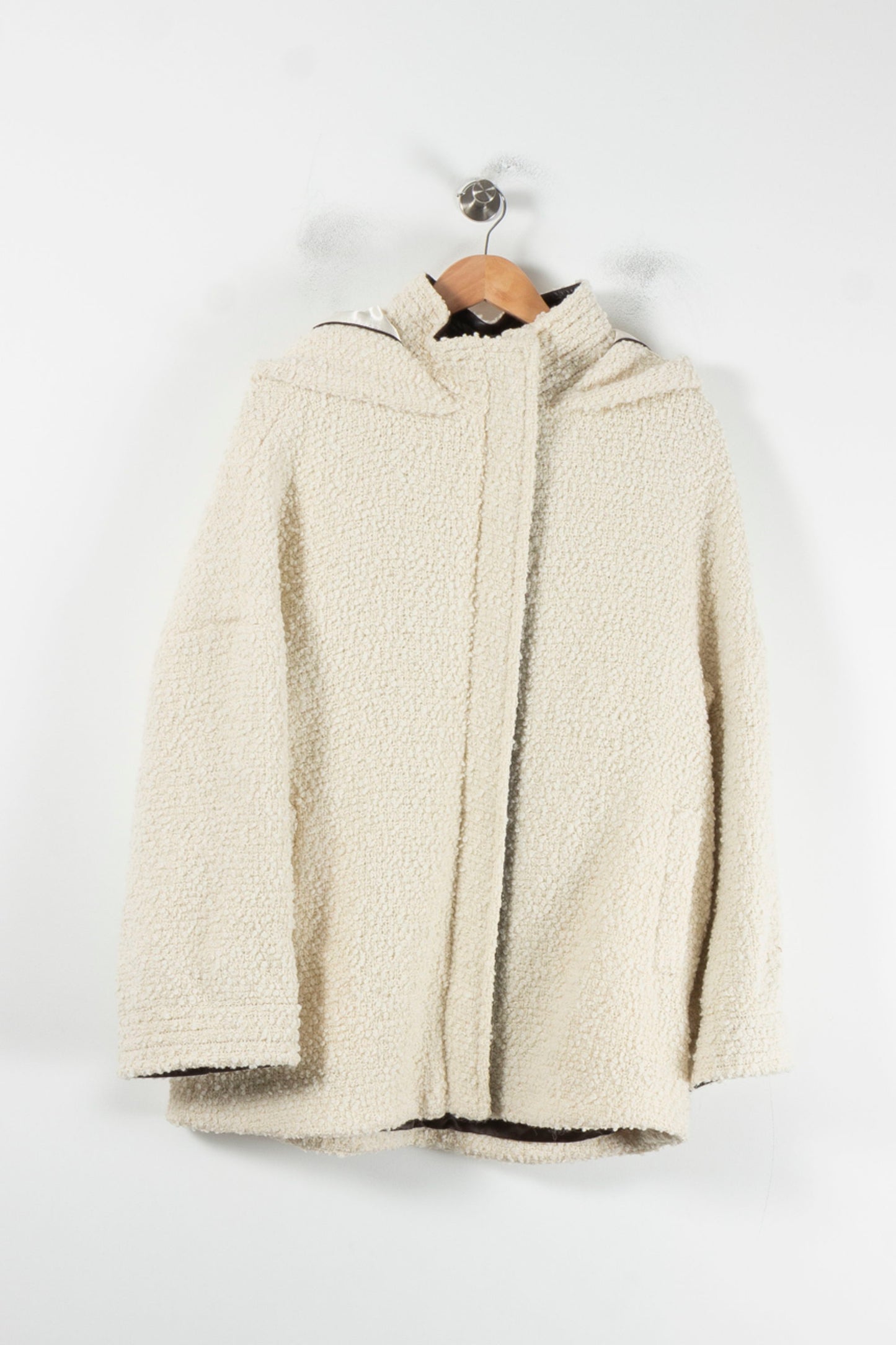 Veste En Laine Blanche - Taille M/38