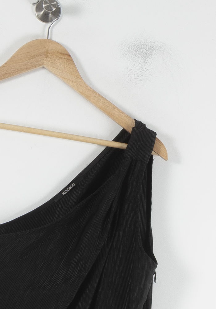 Robe Asymétrique Noire - Taille M/38