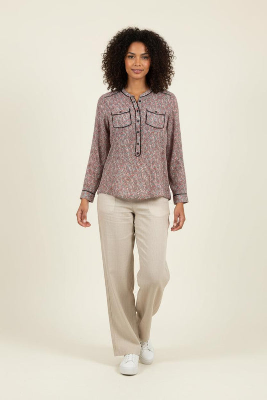 Blouse multicolore - Taille M/38