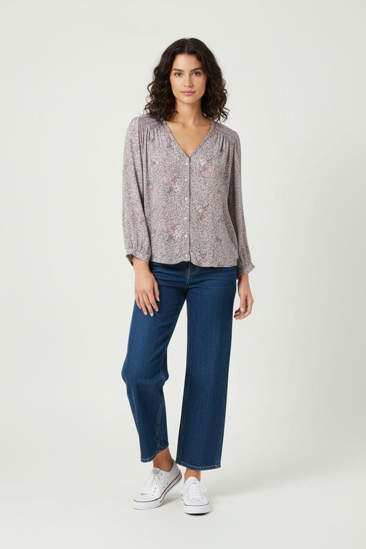 Blouse multicolore - Taille S/36