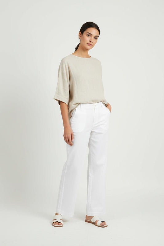 Pantalon Large Blanc - Taille S/36