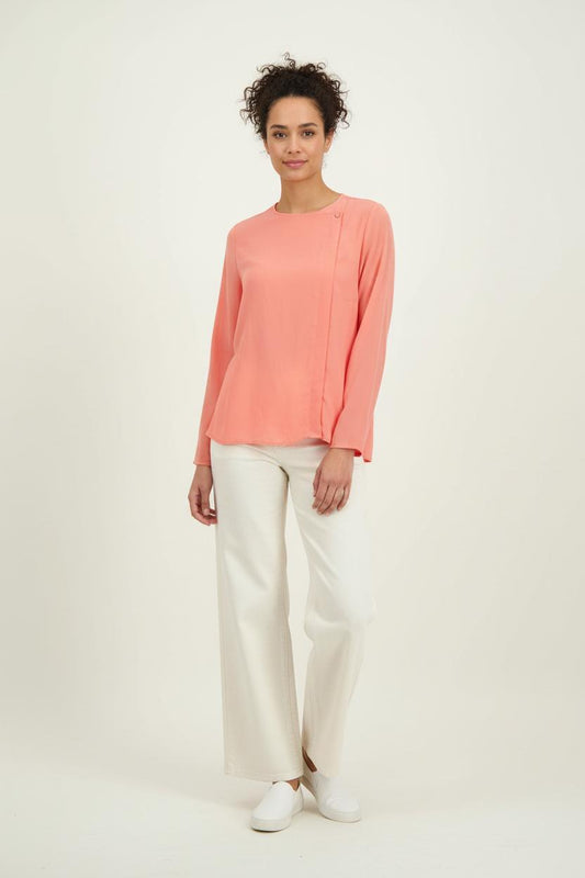 Blouse Orange - Taille M/38