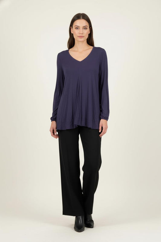 Blouse Violette - Taille S/36