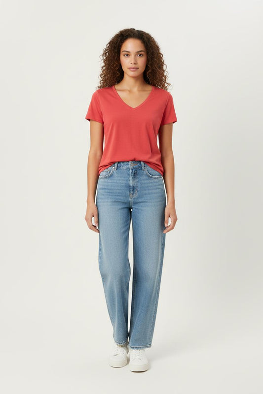 Tee-shirt Rouge - Taille XS/34