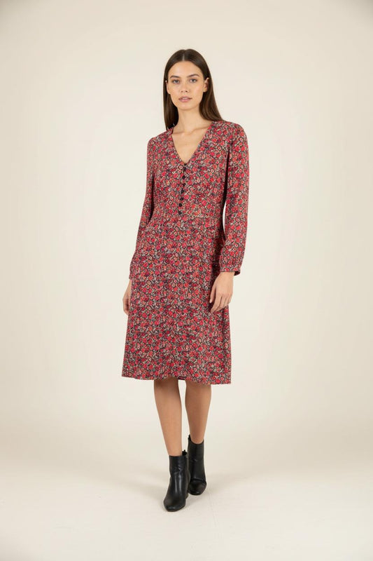 Robe Fleurie Multicolore - Taille M/38