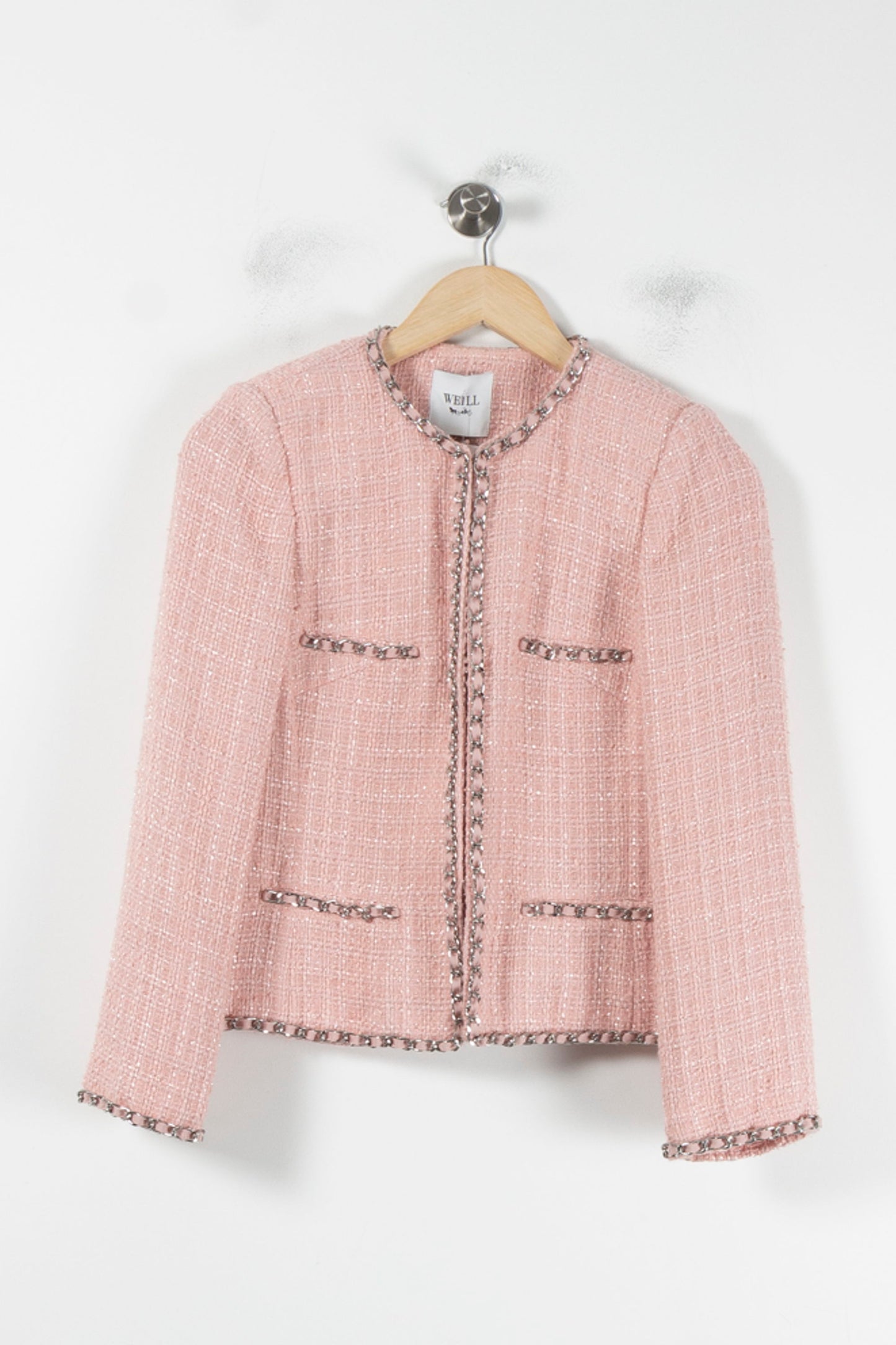 Veste Tweed Rose - Taille M/38