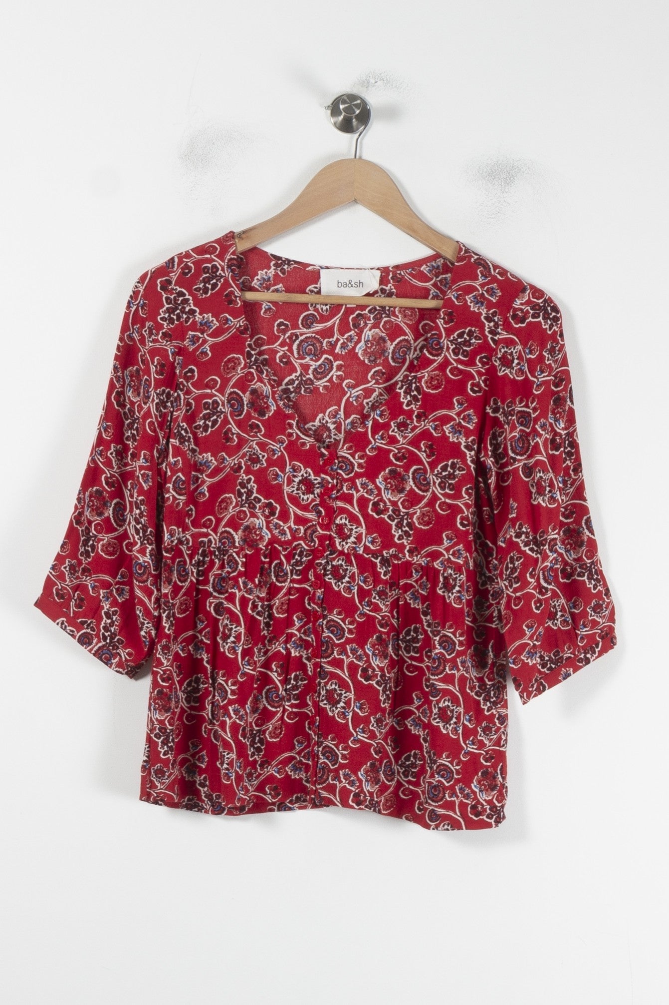 Blouse Rouge - Taille XS/34