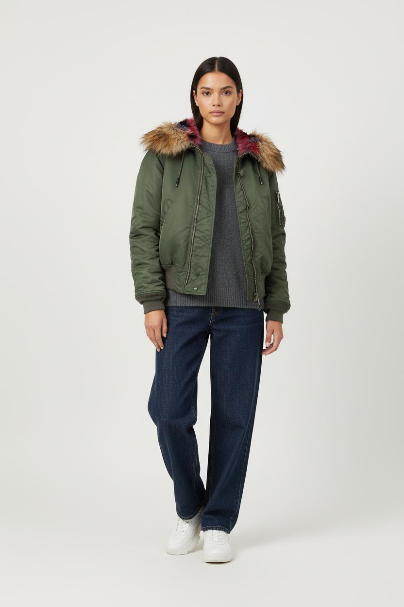 Blouson Vert - Taille S/36