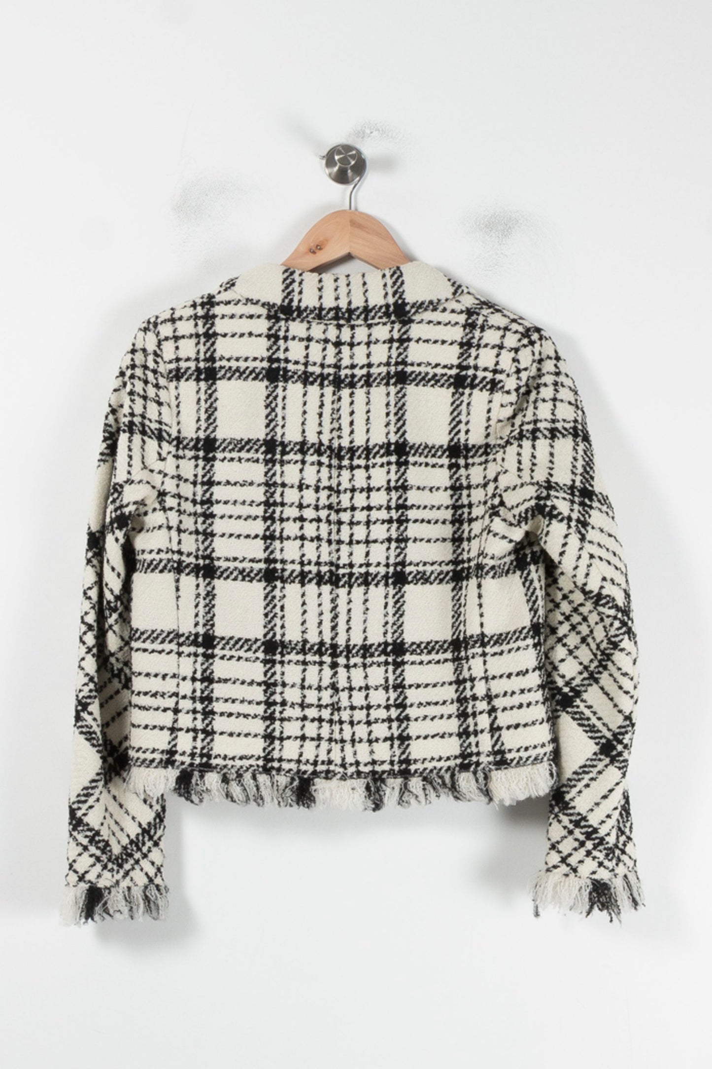 Veste Courte Blanche et Noire - Taille M/38