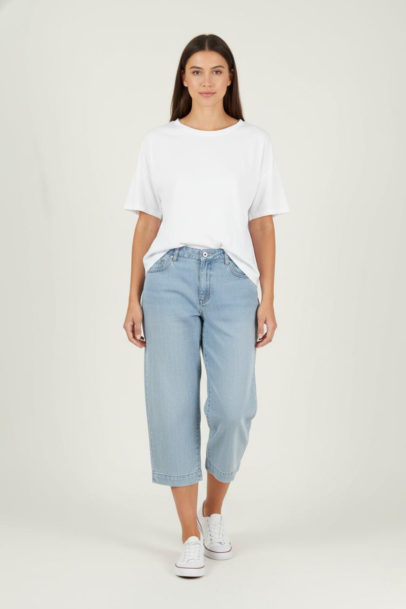 Bermuda Bleu - Taille L/40