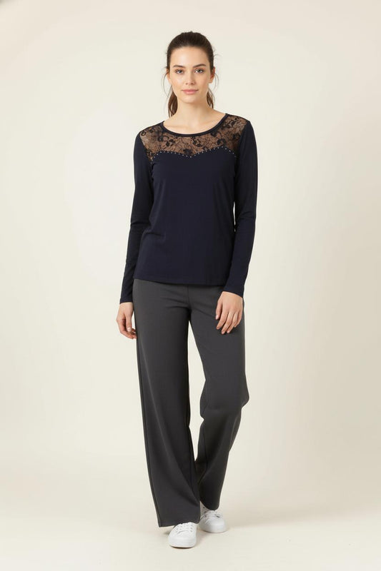 Blouse Bleu - Taille L/40