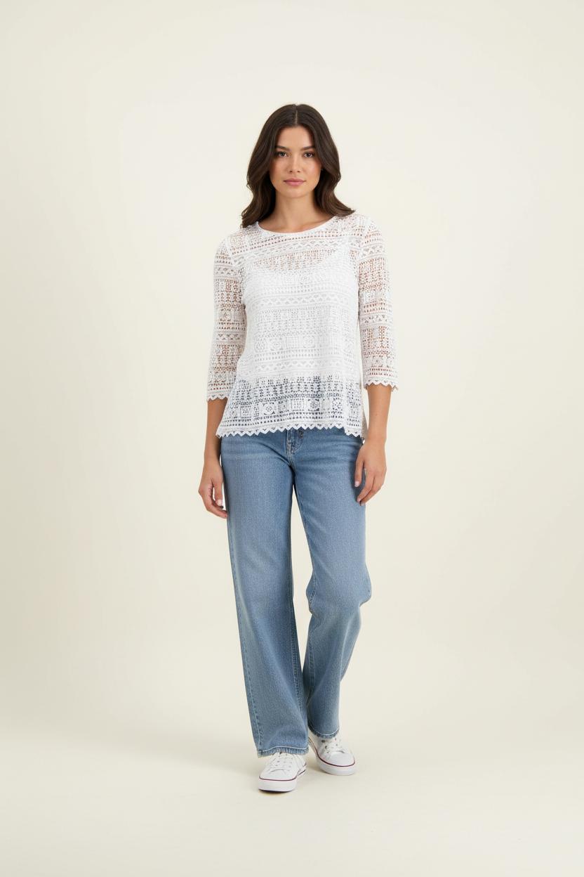 Blouse Blanche - Taille L/40