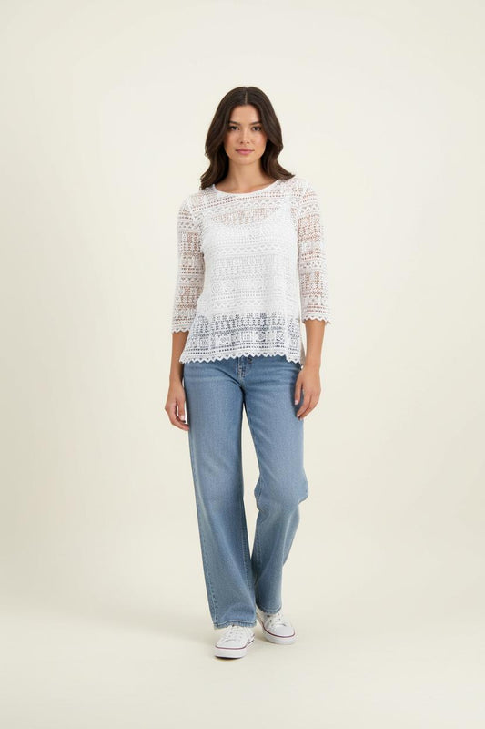 Blouse Blanche - Taille L/40