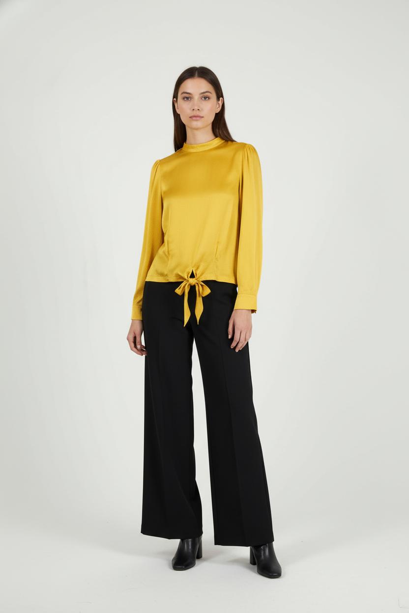 Blouse jaune - Taille L/40