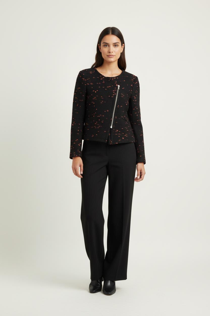 Veste Noire et Rouge - Taille M/38