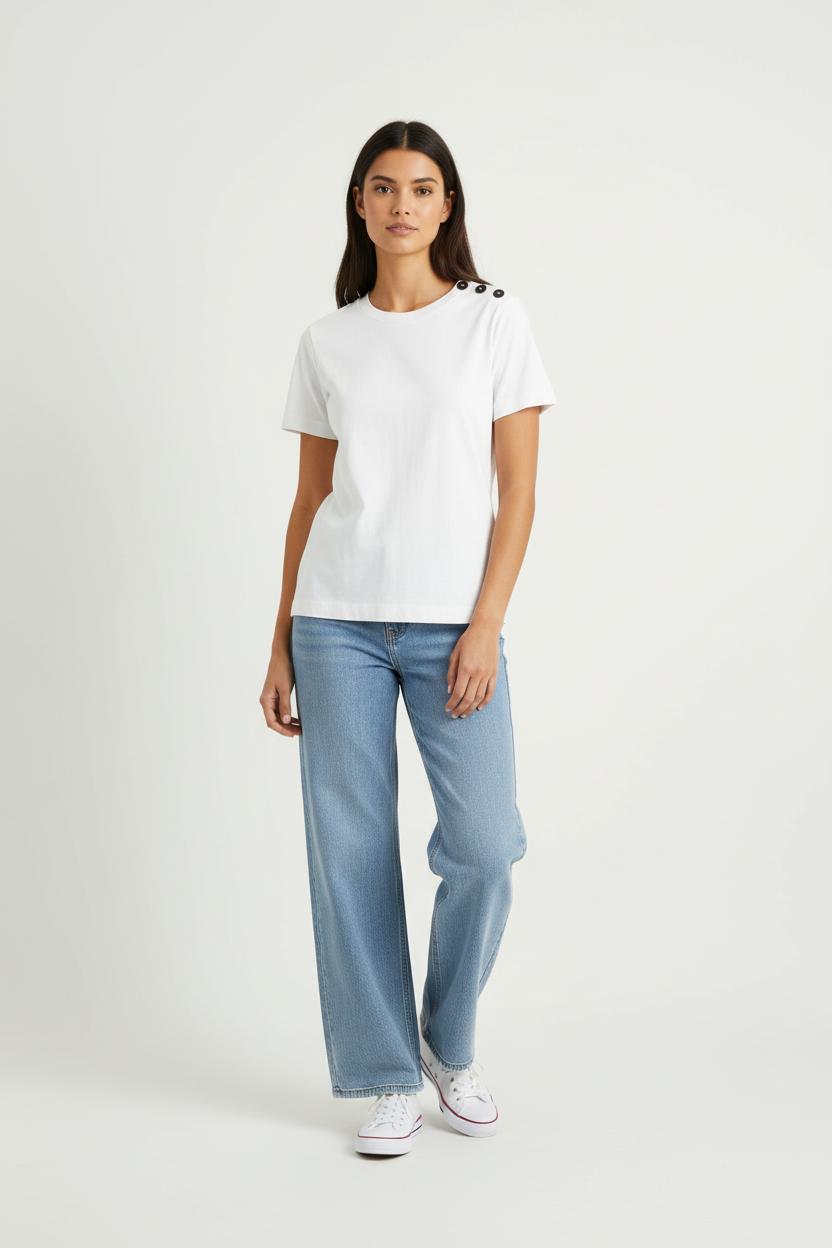 Tee-shirt Blanc - Taille S/36