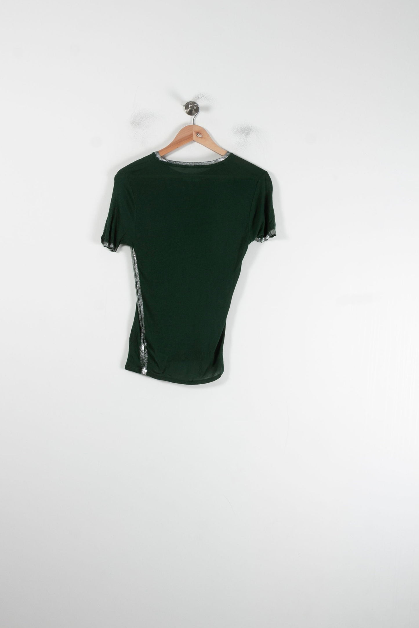 Tee-shirt Vert et Argenté - Taille XS/34