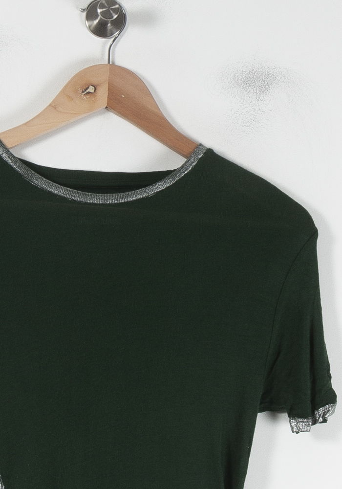 Tee-shirt Vert et Argenté - Taille XS/34