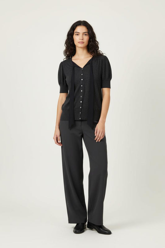 Cardigan Gris et Noir - Taille M/38