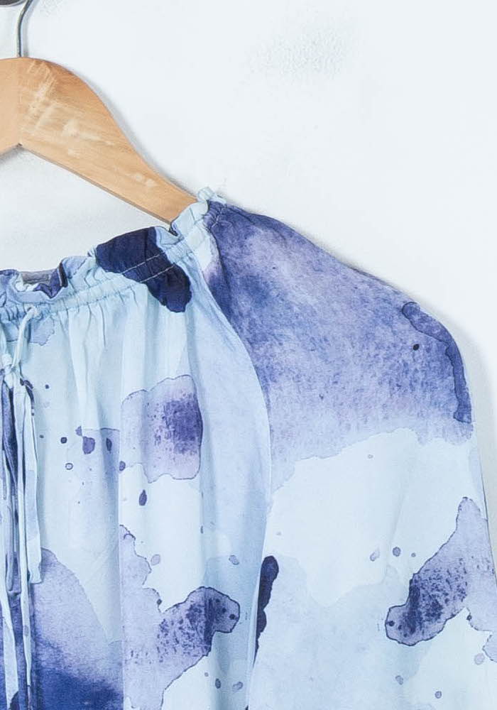 Blouse Bleue et Bleue Foncée - Taille S/36