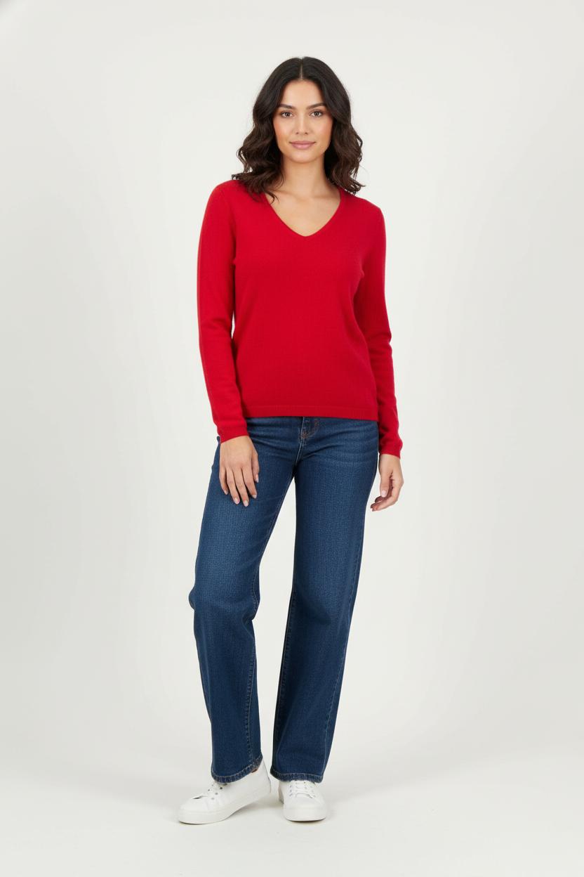 Pull Rouge - Taille S/36