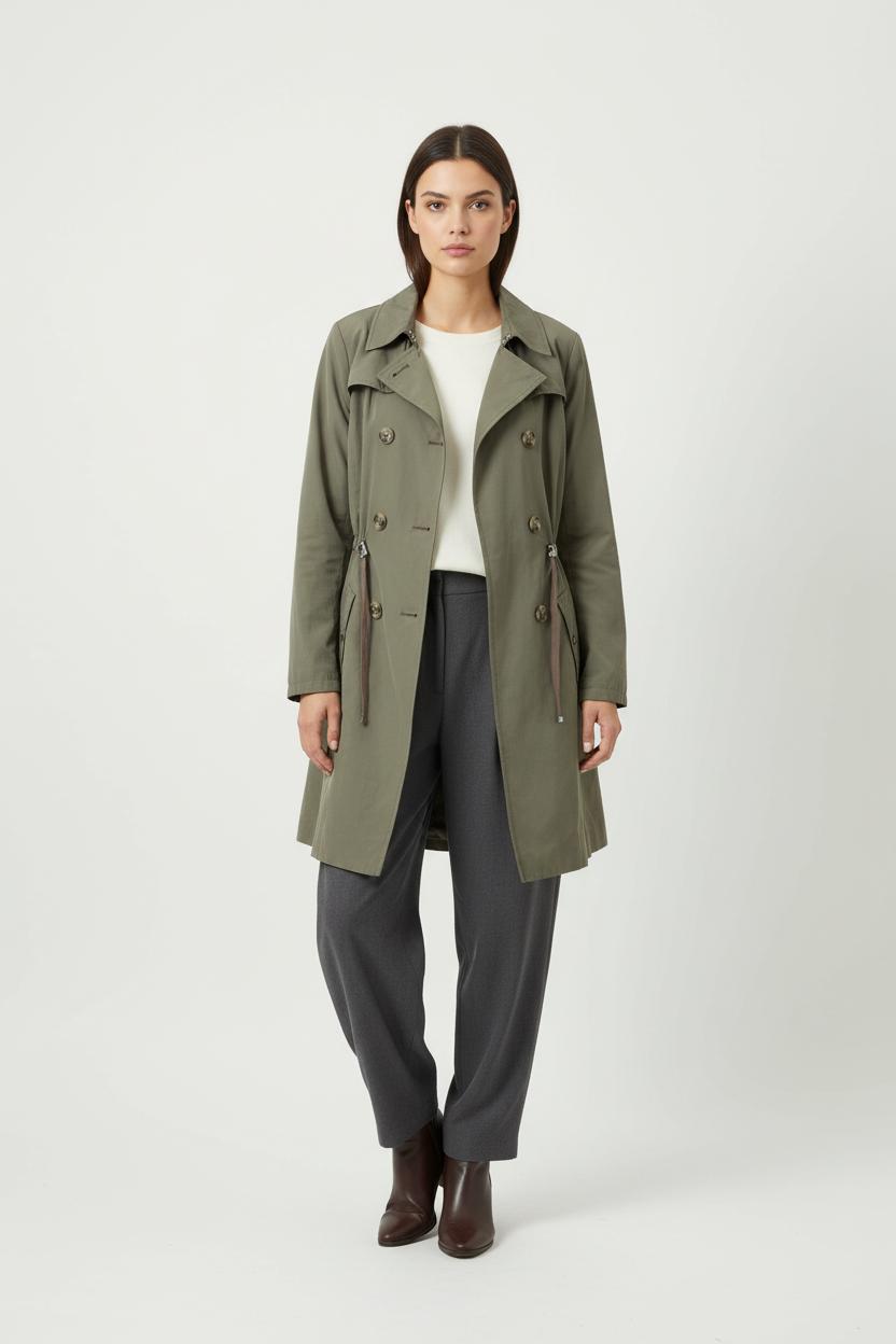 Trench Green - Taille S/36