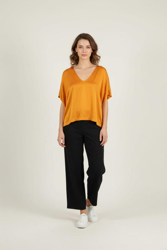 Top Orange - Taille TU
