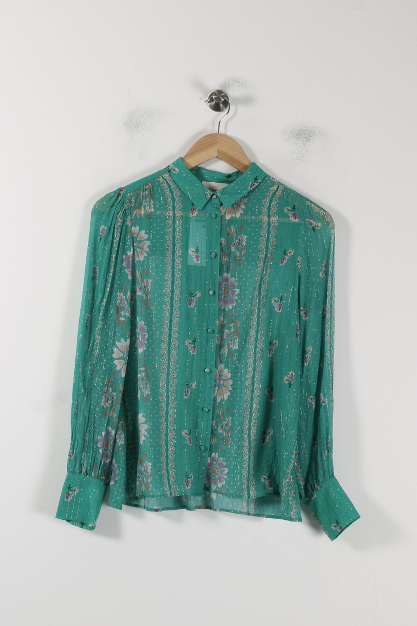 Blouse Verte - Taille S/36