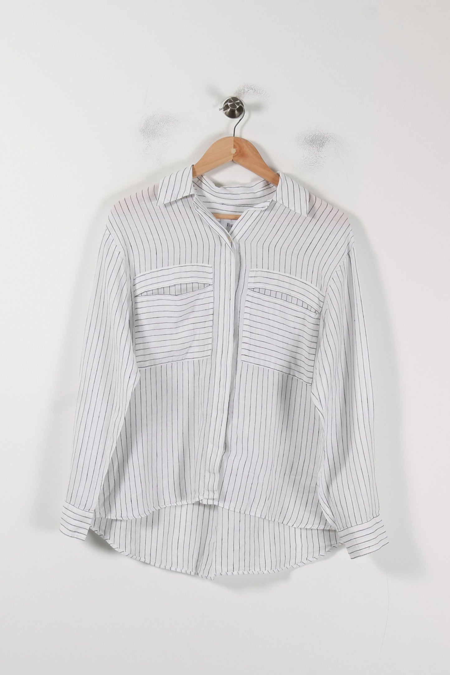 Chemise Blanche et Noire - Taille L/40