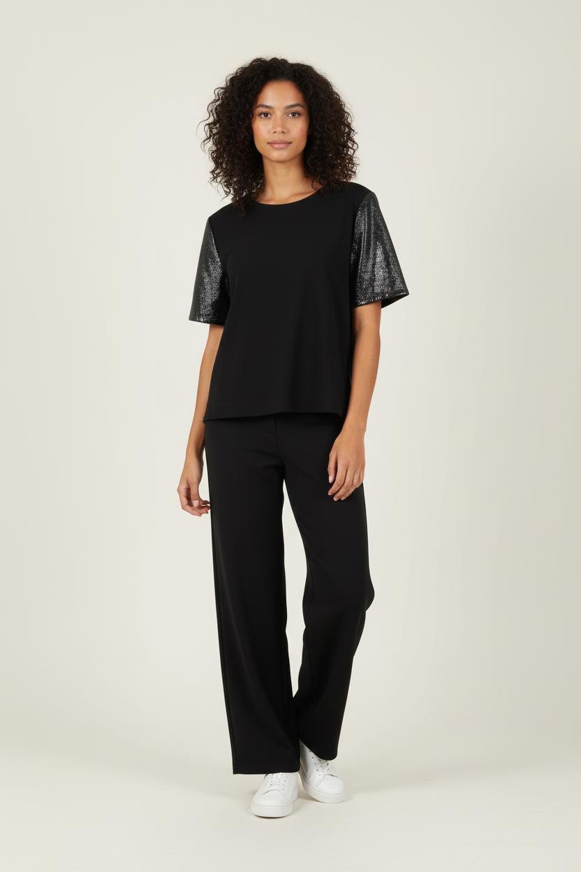 T-shirt Noir - Taille M/38