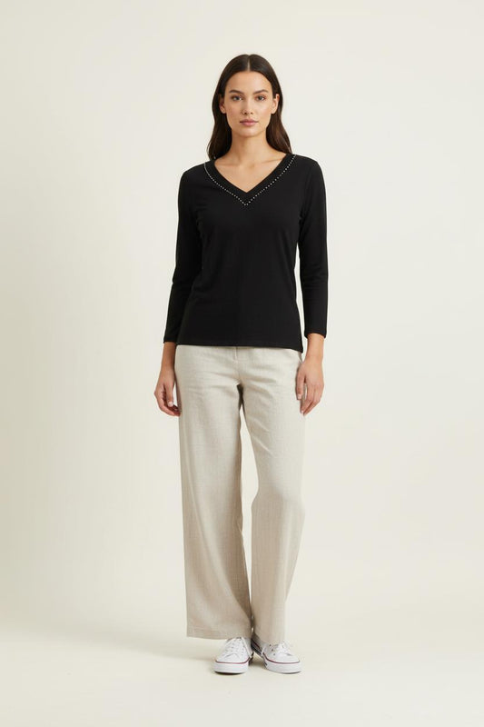 Tee-shirt Noir - Taille L/40