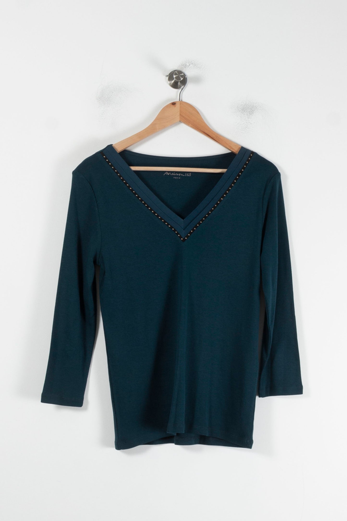 Tee-shirt Manches Longues Vert - Taille L/40