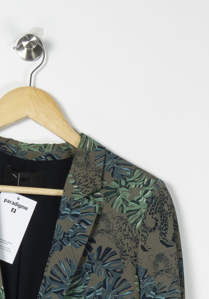 Blazer Vert et Bleu - Taille S/36