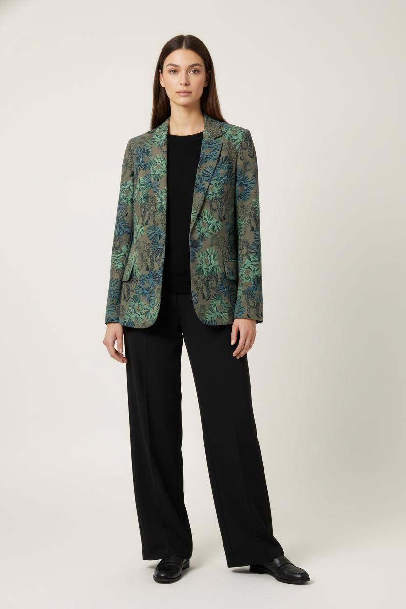 Blazer Vert et Bleu - Taille S/36