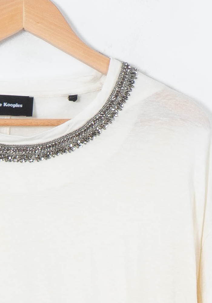 T-shirt blanc - Taille S/36