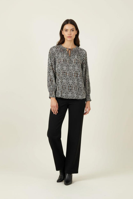 Blouse multicolore - Taille S/36