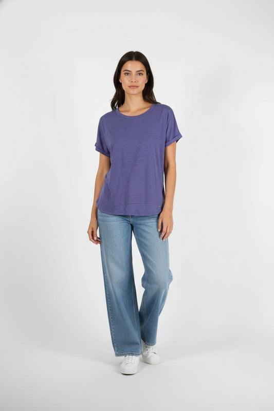 Tee-shirt Violet - Taille S/36