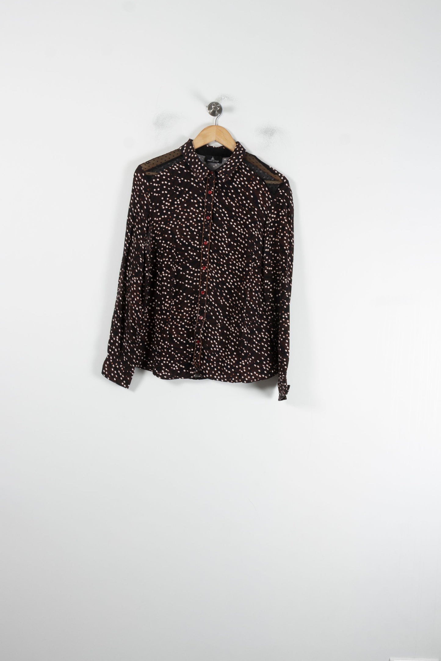 Chemise Marron et Blanche - Taille XL/42